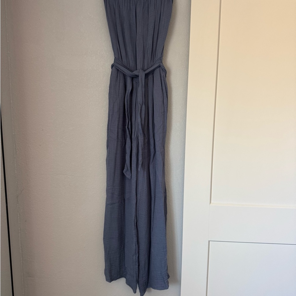 Stylish Blue Jumpsuit